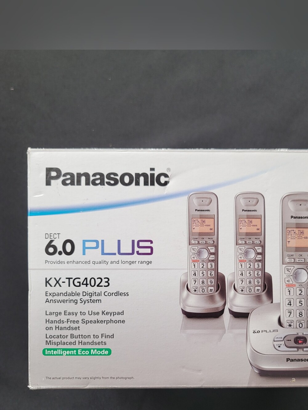Panasonic 6.0 PLUS Expandable Cordless Phone System - Silver
